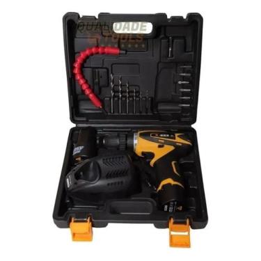 Imagem de Parafusadeira Furadeira Dusseldorf A Bateria 26v 2 Bateria - alfashop