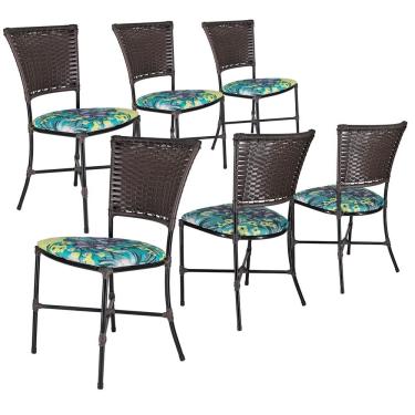 Imagem de Jogo De Cozinha Cadeiras Gramado Tabaco Ratan