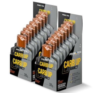 Imagem de Kit 2x Carb Up Gel Black Display C/10 Sachês Cada - Probióticaa - Repositor de Energia (2 Caixas, Caramelo Salgado)