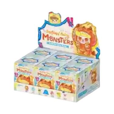 Imagem de Monstros Peludos Fofos De Pelúcia Em PVC, Caixa Surpresa, Pingente Par