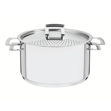 Imagem de Espagueteira Brava Em Aço Inox Fundo Triplo Tampa Perfurada 24 Cm 6,1 L - Tramontina 62...