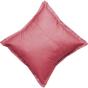 Imagem de Almofada 42,5x42,5 Suede Cores - Rosê, Suede