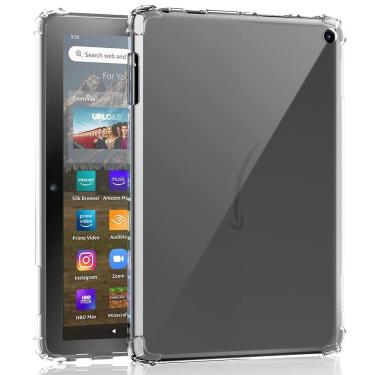 Imagem de Capa TQQ Clear Ultra Clear TPU macio Kindle Fire HD 8 2022