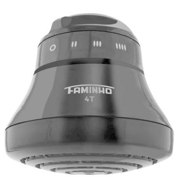 Imagem de Chuveiro Elétrico Ducha Faminho Preto 4t 6800w 220v - Fame JS
