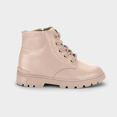 Imagem de Bota Infantil Bibi Urban Coturno Bege-Feminino