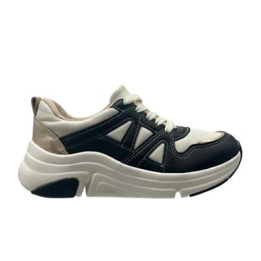 Imagem de Tênis Feminino Casual Chunky Modare Ultraconforto 7401.102, Branco off
