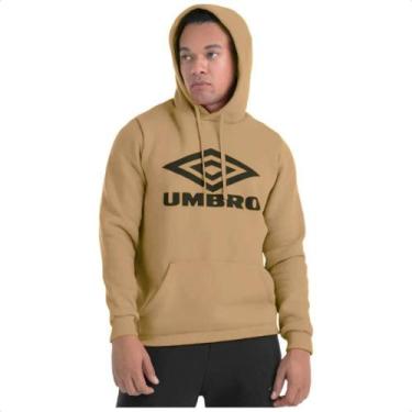 Imagem de Blusão Umbro Comfy Unissex, Bege, Marrom, M