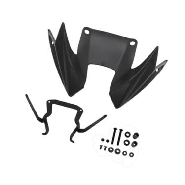 Imagem de JicSuXi Acessórios para spoiler dianteiro de motocicleta Fácil instalação Fácil de usar Spoiler esportivo confiável para 500, Style a