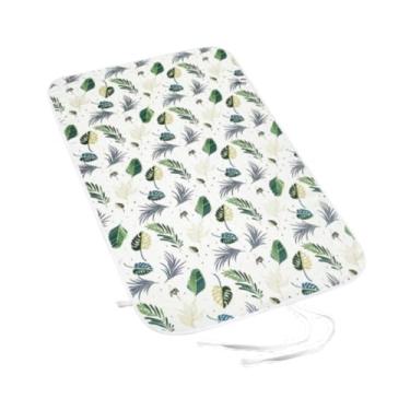 Imagem de Bothyi Tapete de passar roupa portátil, leve e resistente, prensagem a vapor em mesa ou cama para roupas, secadora, lavadora, Folha