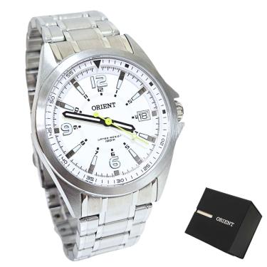 Imagem de Relógio Orient Masculino Analógico Prateado MBSS1270 S2SX