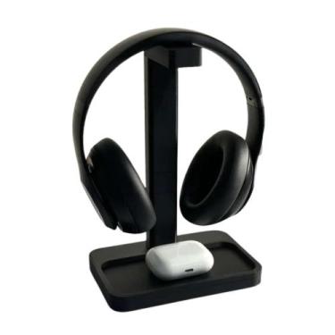 Imagem de Suporte de Mesa para Headfone e Fone De Ouvido Gamer - Rafarfun, Branc
