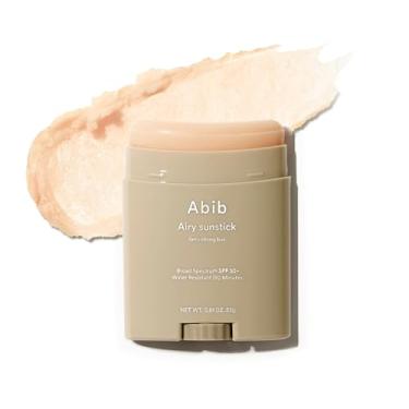 Imagem de Abib Airy Sunstick Smoothing Bar Spf50, Proteção Solar Com Acabamento Fosco E Não Pegajoso Para Rosto E Corpo, Protetor Solar Coreano De Longa Duração