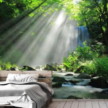 Imagem de Papel de Parede Paisagem Rio Natureza Sala Adesivo - 015pcm - Allodi