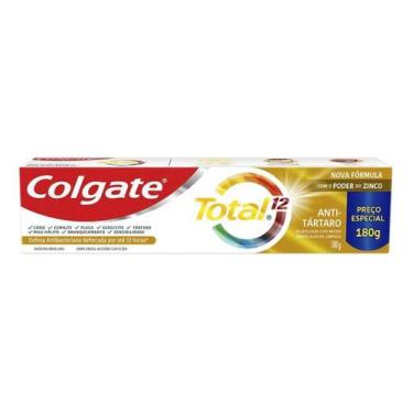 Imagem de Kit c/ 2 Colgate Creme Dental Total 12 Anti Tartaro 180G