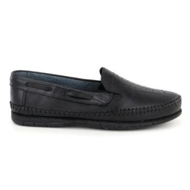 Imagem de Mocassim Masculino Couro Confortável Sapatilha Masculina Macia - GRANA
