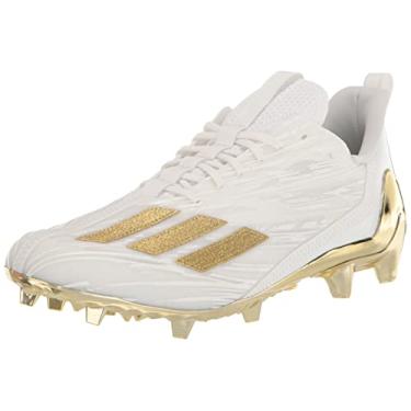 Imagem de adidas Chuteiras Adizero para Homem, Nuvem branco/dourado metálico/nuvem branca, 10
