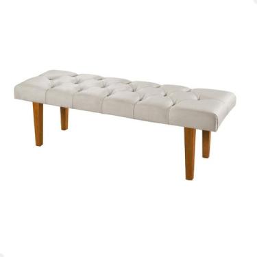 Imagem de Recamier Banco Puff Para Quarto 90 cm Solteiro Sala Cama Box Decorativ