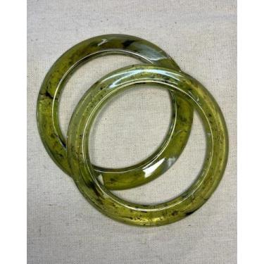 Imagem de Alça de Resina (Par) Redonda para bolsa - Elegance Armarinho e Aviamen