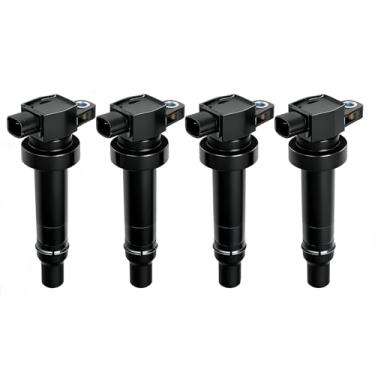 Imagem de DRIVESTAR Pacote de bobina de ignição UF636 compatível com 2018 2019 Hyundai Elantra GT 2012-2015 Accent 2010-2013 Kia Soul 1.6L Substituto # 273012B000