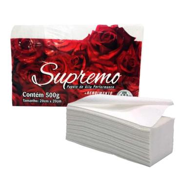 Imagem de Papel Toalha 1000 Fls Interfolha Branco 100% Virgem Supremo