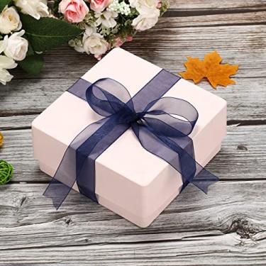 Imagem de 50 jardas x 2,5 cm fita de organza transparente, fitas de tecido de chiffon para guirlanda, laço, casamento, embrulho de presente, cabelo, artesanato, decoração (roxo)