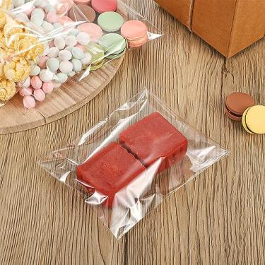 Imagem de 300 peças de sacos de celofane autovedantes, 15 x 10 cm, sacos de embrulho de presente transparentes para casamento, Natal, Páscoa, festa de aniversário, dia dos namorados