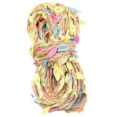 Imagem de AYNEFY Corda de Folha Artificial de 10m, Guirlanda de Hera Verde Falsa Premium para Artesanato Diy e Decoração de Casamento Perfeita para Arranjos de Casa e Festa (Multicolorido)