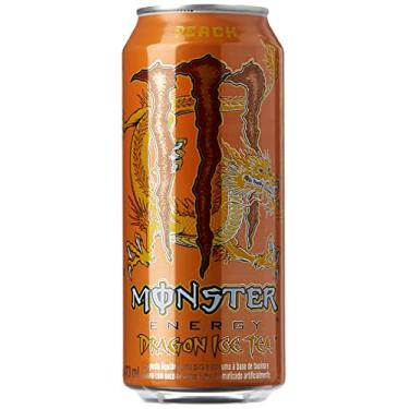 Imagem de Energético Monster Dragon Tea Pêssego lata 473ml
