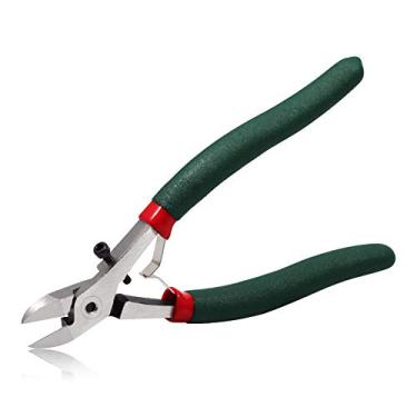 Imagem de Alicate de corte nivelado para fabricação de joias de 15 cm, corte nivelado, diagonais, alicates de corte lateral de aço CR-V, cortadores de fio de joias de precisão