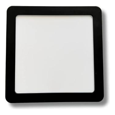 Imagem de Plafon Sobrepor Preto Quente 3000K 110V/220V  Bivolt 