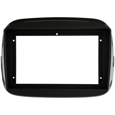 Imagem de Moldura Painel Mulitmidia 9 Polegadas Fiat Mobi Black Piano