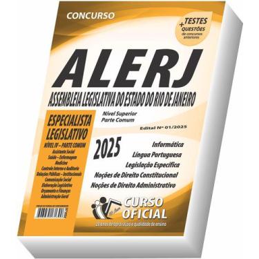 Imagem de Apostila Alerj - Especialista Legislativo Iv - Parte Comum - Curso ofi