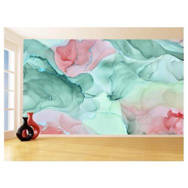 Imagem de Papel De Parede 3D Estilo Marmore Tintas Cores 3,5M Mbr152 - Você Deco