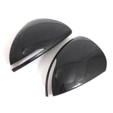Imagem de Capa de espelho retrovisor de carro, para Hyu&ndai, para Sonata DN8 2020 2021 2022 Capa de espelho lateral retrovisor de asa capa de retrovisor capa de espelho de asa de fibra de carbono
