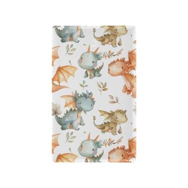 Imagem de SEHANY Capa de tomada de parede de dinossauro engraçado não utilizada, tamanho padrão e à prova de calor, placas decorativas para decoração de escritório doméstico (11,5 cm x 7 cm)