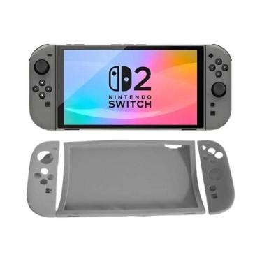 Imagem de Capa De Silicone Colorida Para Console De Jogo Nintendo Switch 2 NS2 C
