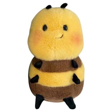 Imagem de Stuffed Bee – Boneca de pelúcia de abelha sorridente, almofada de abraços, decoração de casa para meninos, crianças, quarto, sofá, carro, aniversário, crianças, Natal, meninas, férias, berçário