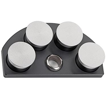 Imagem de ZJchao Ferramenta de Mergulho de óleo para Relógio, Conjunto de Prato Lubrificador de Cerâmica de Metal de Com Tampas para Reparo e Manutenção de Relógios, Kit de