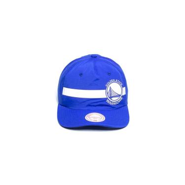Imagem de Boné Mitchell & Ness Aba Curva Snapback Nba Golden State Warriors  Masculino-Masculino