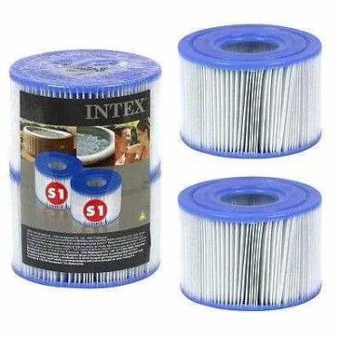 Imagem de Combo com 02 Unidades do Cartucho S1 Intex Refil Filtro SPA Purespa 29