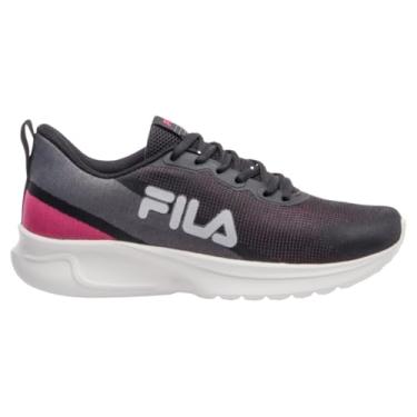 Imagem de Tenis Fila Vector Feminino, Black/Graphite/Azalea, 37