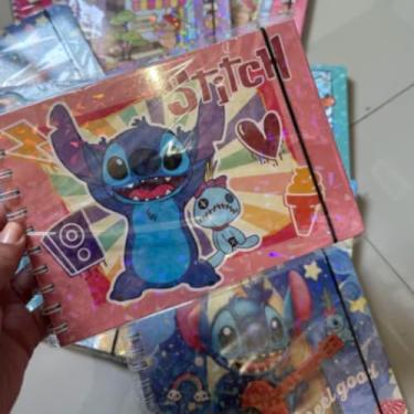 Imagem de Livro de Colorir Holográfico Reflexos de Fantasia, Caderno com Efeito Holográfico, Espiral, Tema Personagens Animados