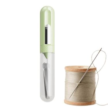 Imagem de Passador de Agulhas de Costura,Portátil Antiderrapante Rápido de Grande Capacidade - Acessório Para Costura E Artesanato - para Adultos Família Amigos Avó Avô Idosos Mulheres