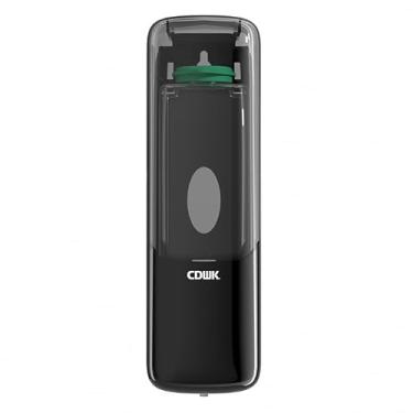 Imagem de Dispensador de sabonete para as mãos, suporte de parede, dispensador de sabão líquido de 300 ml, para banheiro, dispensador de desinfetante de mãos para cozinha, preto, CD-1158