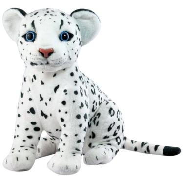 Imagem de Pelúcia Realista Onça Leão Tigre 30cm Filhote Safari Nicho - Nikity Sa