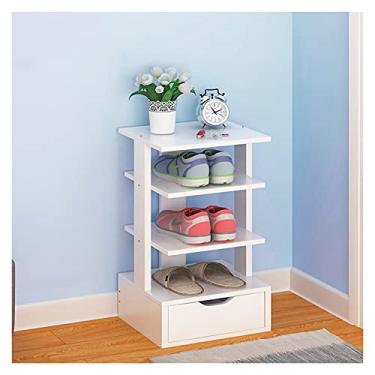 Imagem de Sapateiras independentes para calçados, suporte de sapateira independente com economia de espaço, sapateira multicamadas, multifunções, sapateira de 4 a 8 camadas, organizador de sapatos para piso de