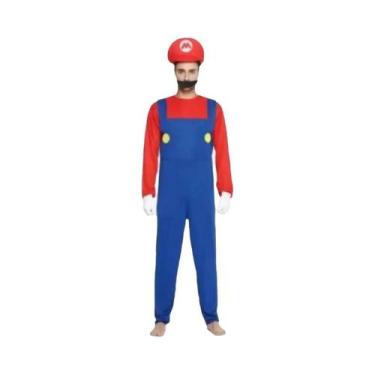 Imagem de Fantasia Deluxe De Luigi Para Adultos, Cosplay Dos Super Irmãos, Fanta