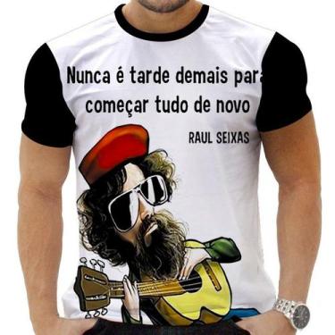 Imagem de Camiseta Camisa Personalizada Rock Metal Raul Seixas 11 - OBDS, INF 12