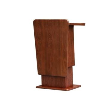 Imagem de Pódio moderno minimalista para sala de conferências com ajuste de altura para apresentações e hospedagem