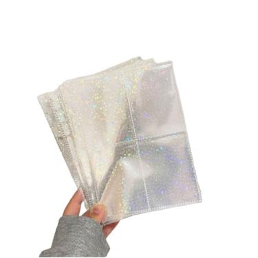 Imagem de A5 Star Capa transparente para fichário, capa de álbum de fotos, fichário para álbum de fotos, livro de coleção de cartões de foto (estilo N)